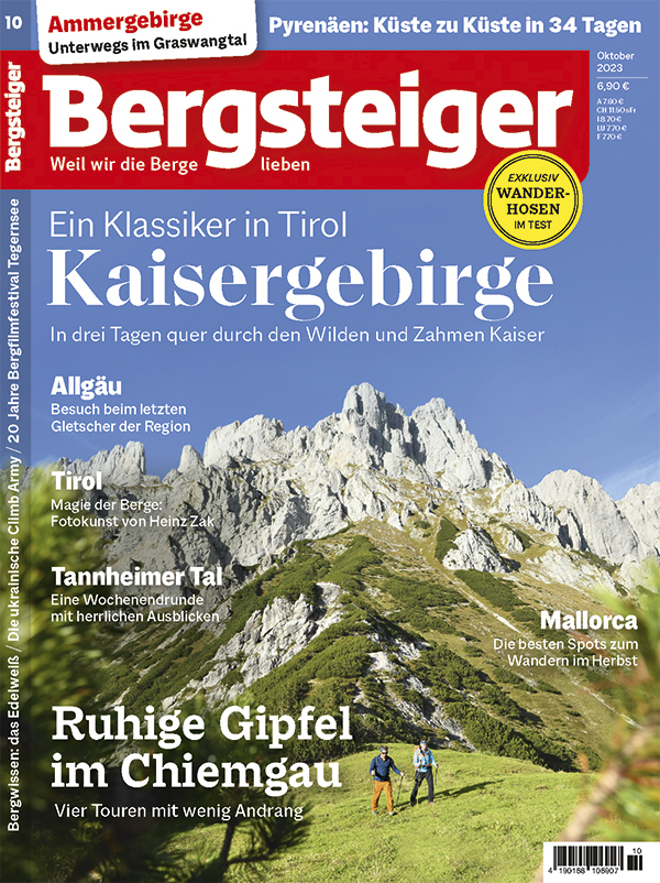 Cover Bergsteiger Magazin